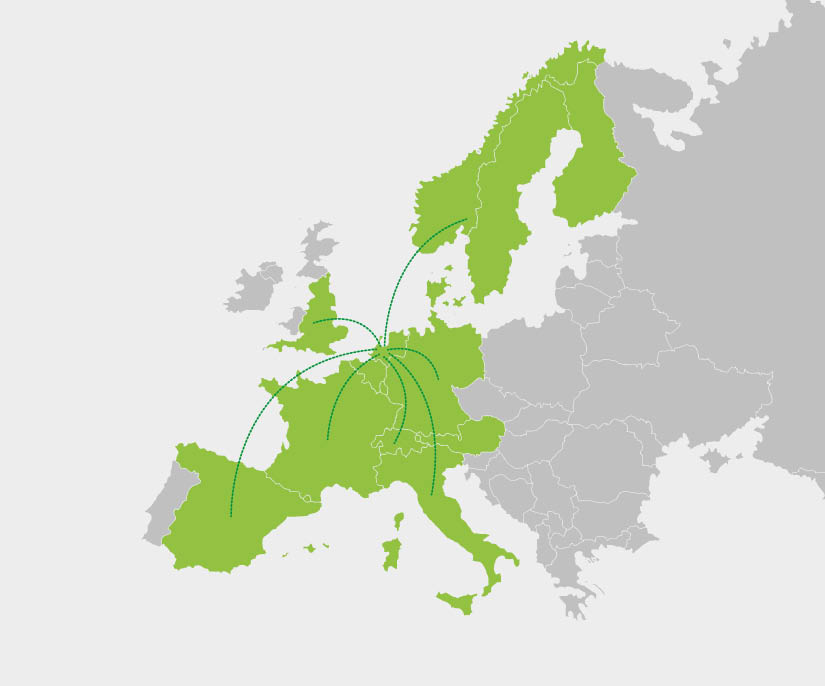 Direct uw producten verkopen aan Europese retail en trade.